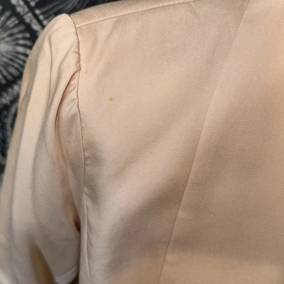 Pale Pink Velvet Heart Blazer - S - Picture 6 of 8